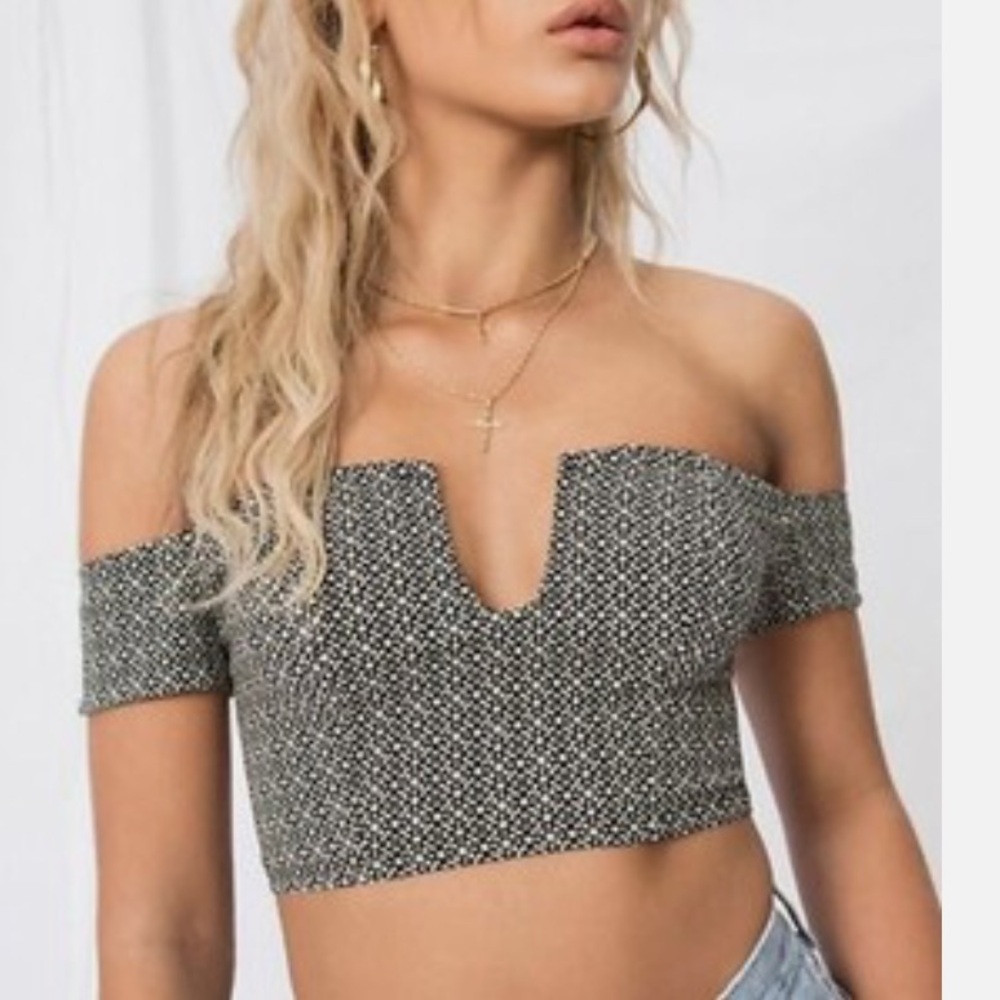 Free People small Lucky Me black combo brami